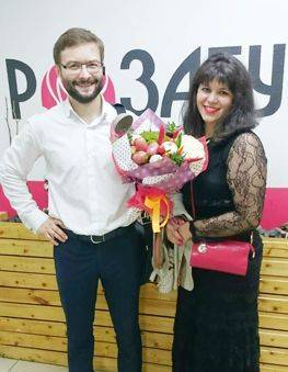 Букет из овощей с поварешкой